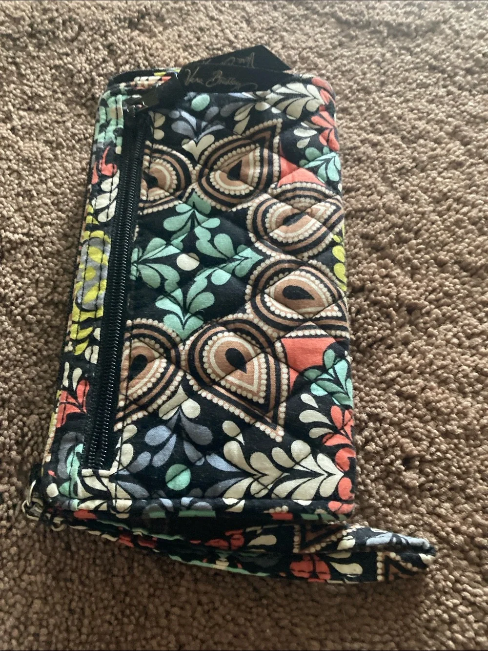 Vera Bradley Quilted Floral Multi-Color Wristlet Trio